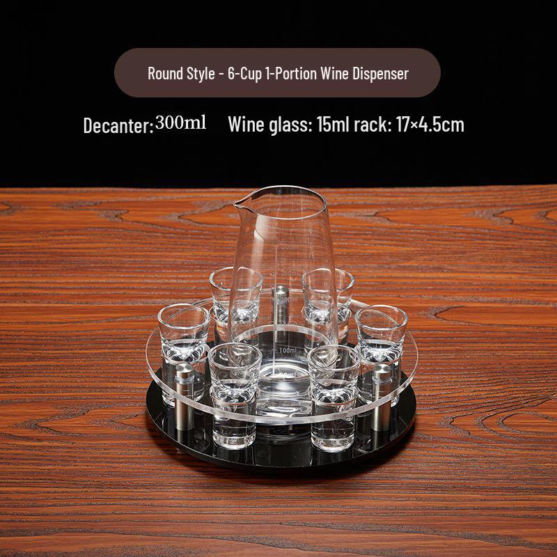 Light Luxury 100ml Small-Size Wine Glass Set - High-End Design with Elegant Style