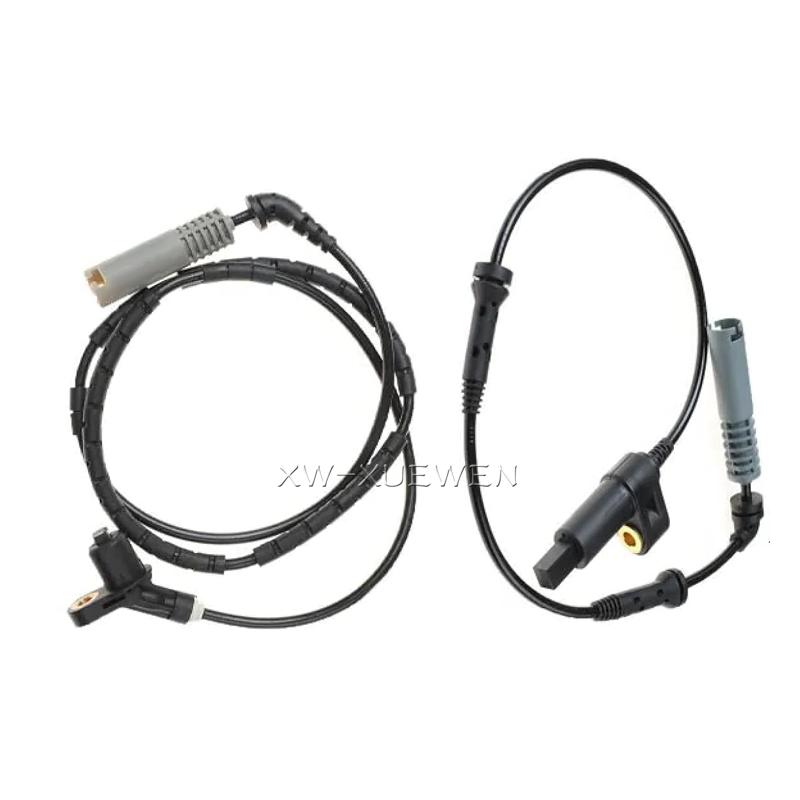2PCS Front and Rear ABS Wheel Speed Sensor 34521164651 34521164652 34521165609 34521164370 For BMW E46 330Ci M54306S3