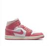 Nike Air 1 Mid Pink Strawberries and Cream Women's BQ6472-186 Shoes