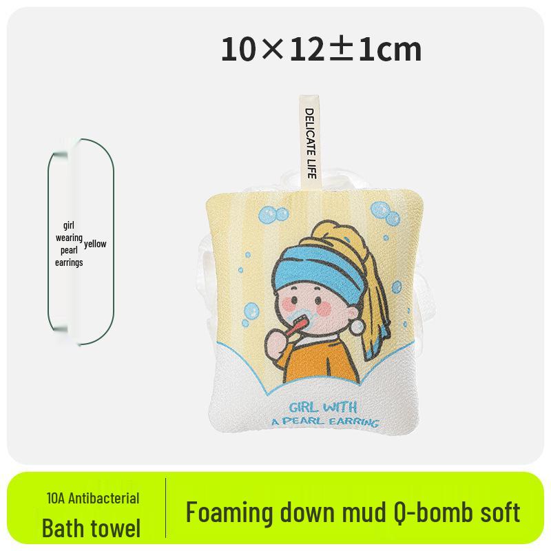 Luxurious Rose Bath Bomb for Women - Dense Foam, Non-Dispersing, with Large Bath Towel.