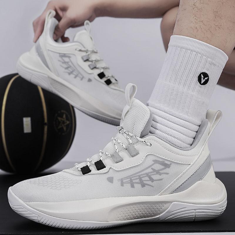 New basketball shoes men's and women's high-quality mesh breathable, non-slip and wear-resistant training shoes