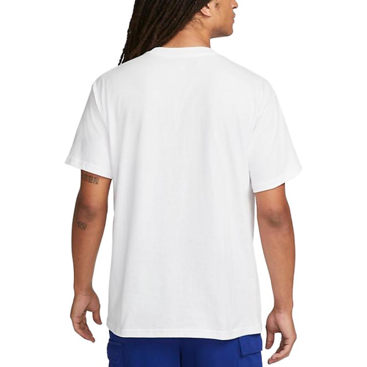 New Nike T Shirts Men's White FD1297-100