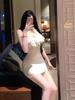 French Chic Slimming Fur Bodycon Dress - TZ7361