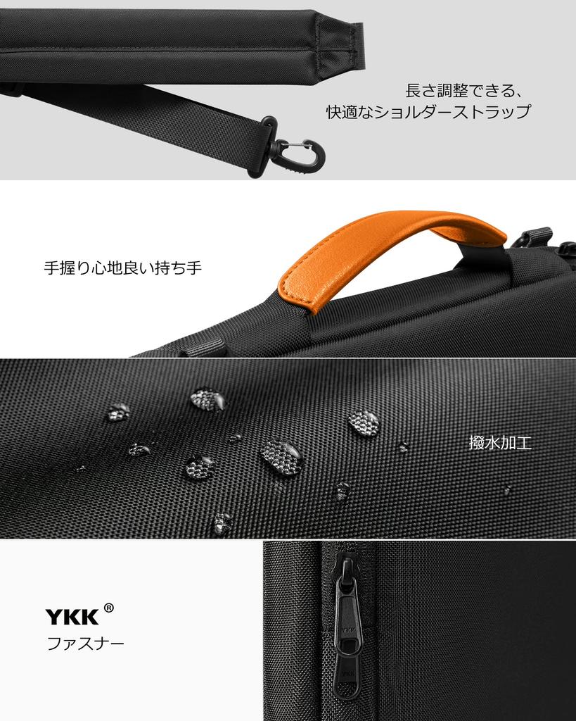 tomtoc Protection Laptop Bag for Inch MacBook Air iPad Surface Pro and Surface Laptop Shoulder or Business Bag 360° 11.6-13.8 Pro/MacBook (2025-2018),