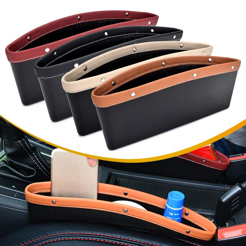 

Malinaisi 1 шт., ящик для хранения с щелевыми слотами для автомобильного сиденья, органайзер для хранения кошелька для телефонов