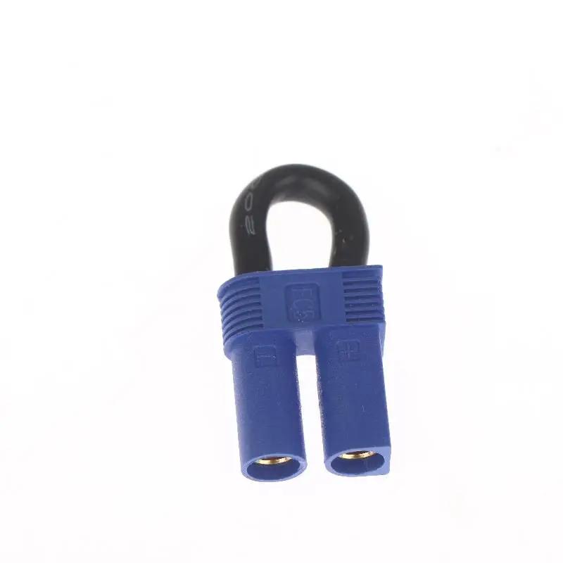 1Pcs DIY Accessories Designed For RC Model Car Dual Battery Drive To Single Battery Drive TRX XT60 XT90 EC5 T-Type Short-Circuit Plug