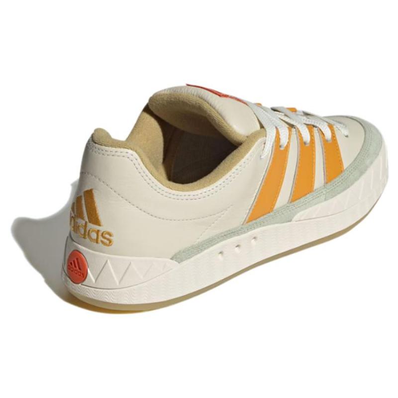 Adidas Adimatic Shoes 'White Orange Green' Sneakers IF1589