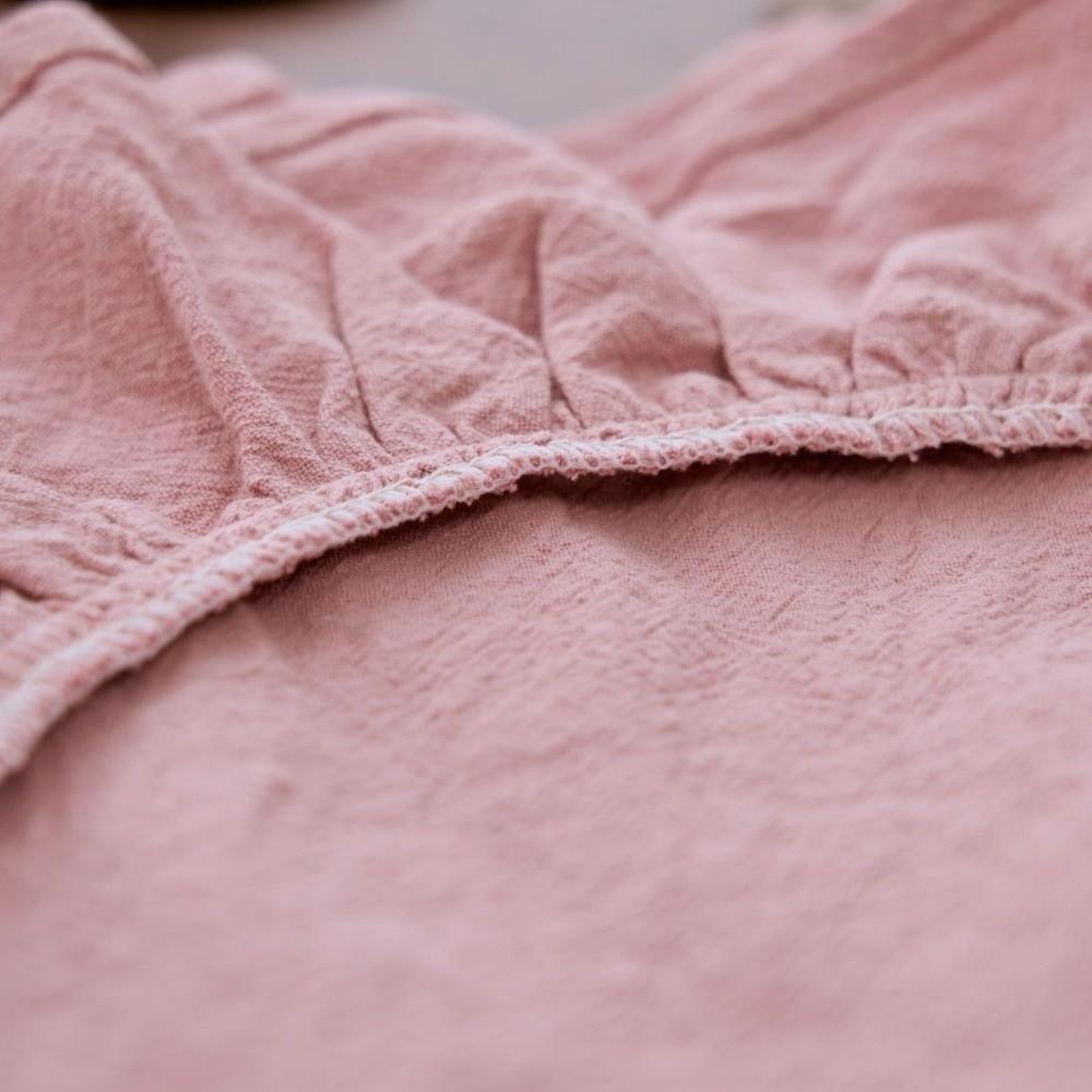Solid Color Heat-Insulating Placemat Cotton Table Napkin Cloth Round Napkin Table Setting