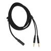2in 1 Adapter Headphone Audio Cable Fit for Kingston HyperX Cloud Stinger Cloud Mix Cloud Alpha