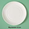 Disposable Thickened Pulp Paper Plates