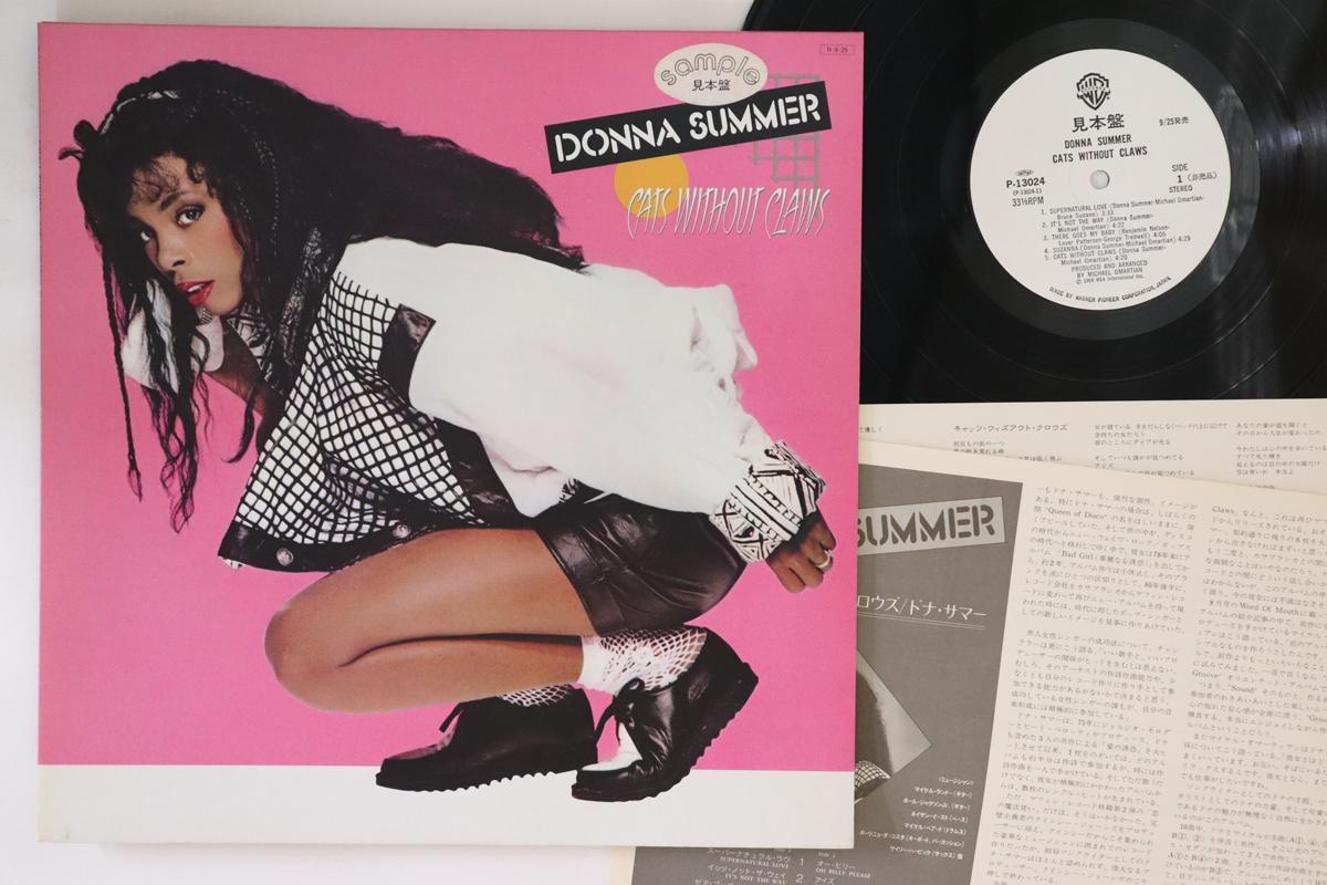 

LP Record DONNA SUMMER Cats Without Claws P13024PROMO WAENER BROS 1984 Japan SoulFunk Used