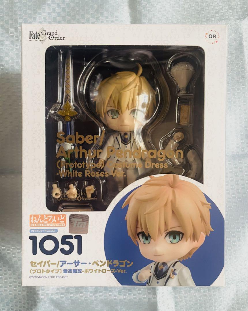 

[USED] Nendoroid Arthur Pendragon White Rose Ver. FGO Fate