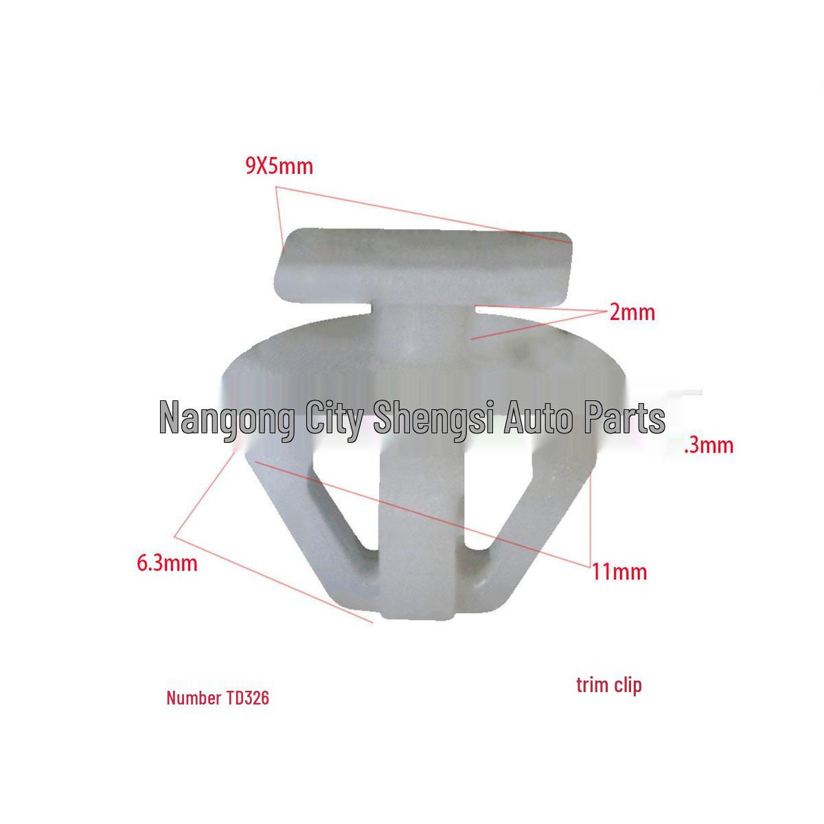 

Honda Nissan Car Trim Panel Clip Set 10000 pieces