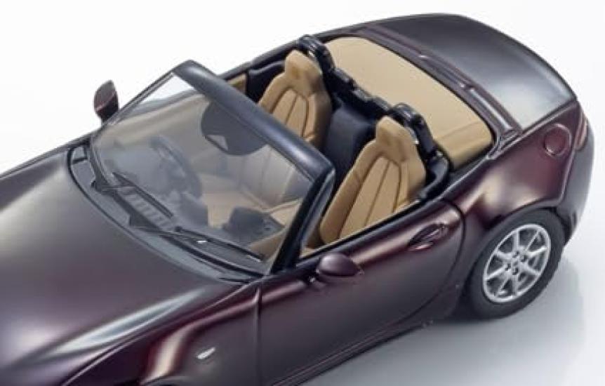 Kyosho Original Mazda Roadster 35th Anniversary Edition Finished Model K07132WR 1/64 (Red)