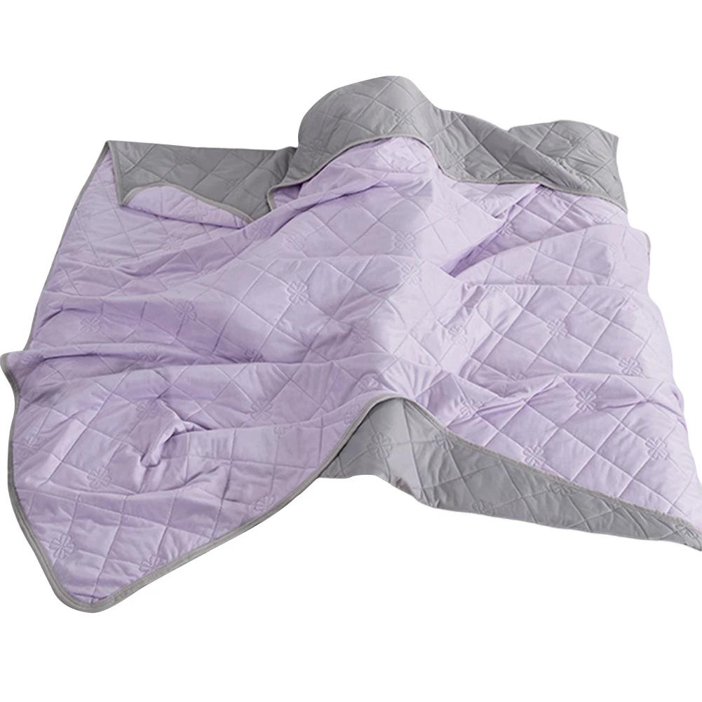 Summer Thin Quilted Quilt Cooling Comforter Grade A Soft Air Conditioning Quilt Single and Double Machine Wash Cooling Blankets