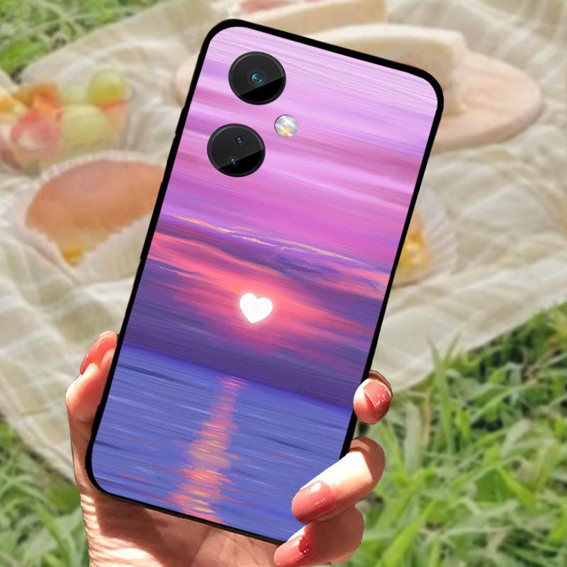 Für OnePlus Nord CE 3 Lite Hülle Tier Weiches Silikon Handyhülle Für One Plus Nord CE3 Hüllen 1+Nord N30 5G Stoßfest Funda Capa