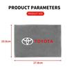 Car Wash Towel Suede Microfiber Cleaning Rag Cloth For Toyota RAV4 Camry Corolla Levin Yaris Reiz Vios Highlander CHR Avalon