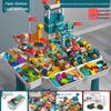 Children's Building Block Table: Educational Ball Track Puzzle Toy for Ages 3-6