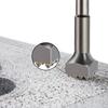 DIY Enthusiast DIY Projects Construction Site Bushing Bit 16Teeth Tip Chisel High Efficiency Square Head Design