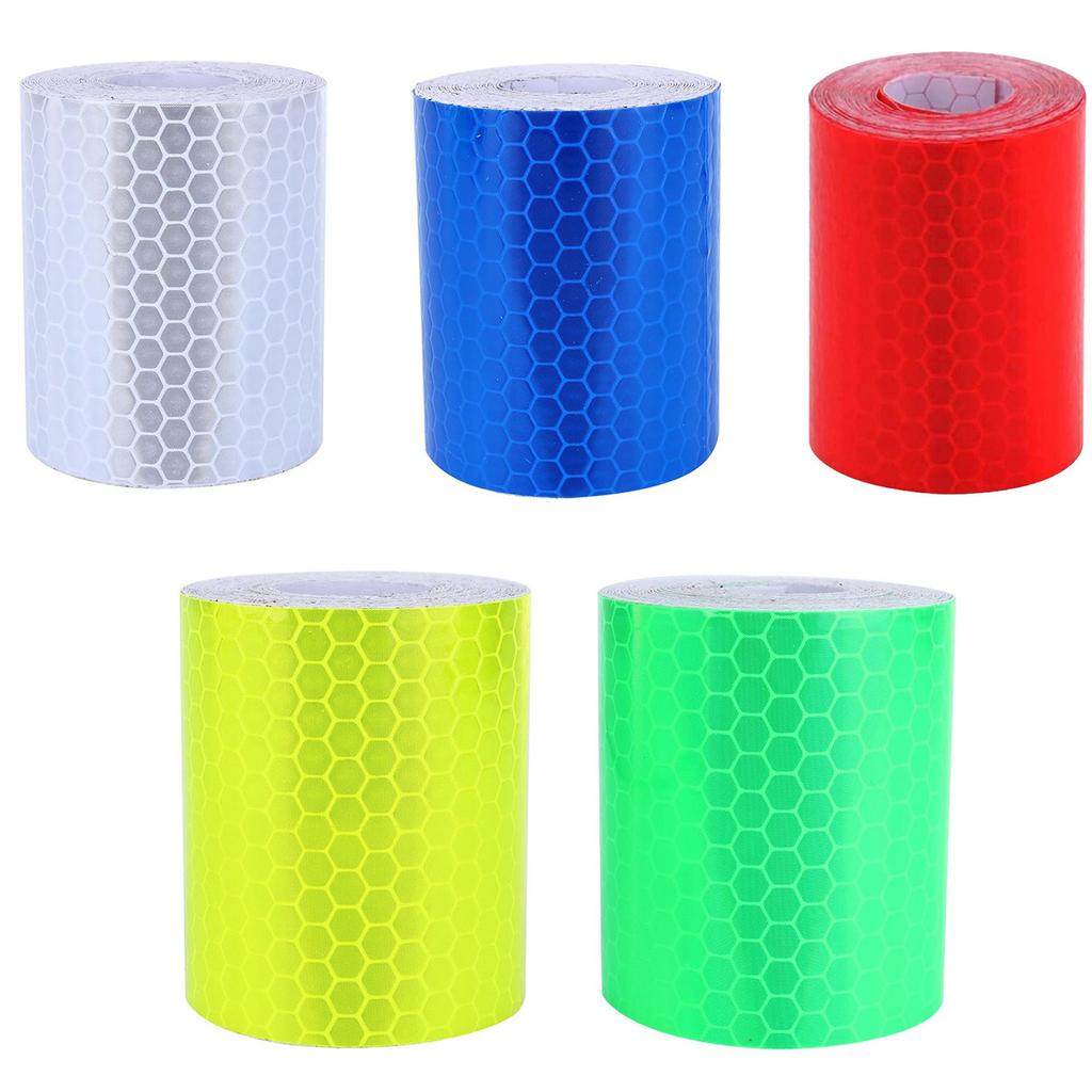 Bicycles Wheel Frame Reflectors Sticker Safety Reflective Decals Warning Tape Adhesive Watertight Reflective Sticker