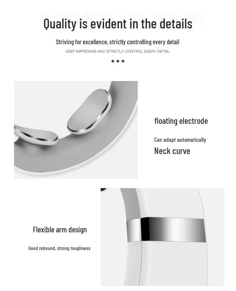 Multi-functional Electric Neck and Shoulder Massager for Home Physiotherapy and Company Gifts