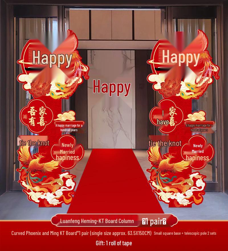 Wedding Balloon Stand Decoration for Courtyard Entrances and Pathways