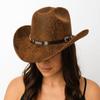Serpentine Cowgirl Jazz Hat Ethnic Style Visor Caps Vintage Knight Hat  Outdoor