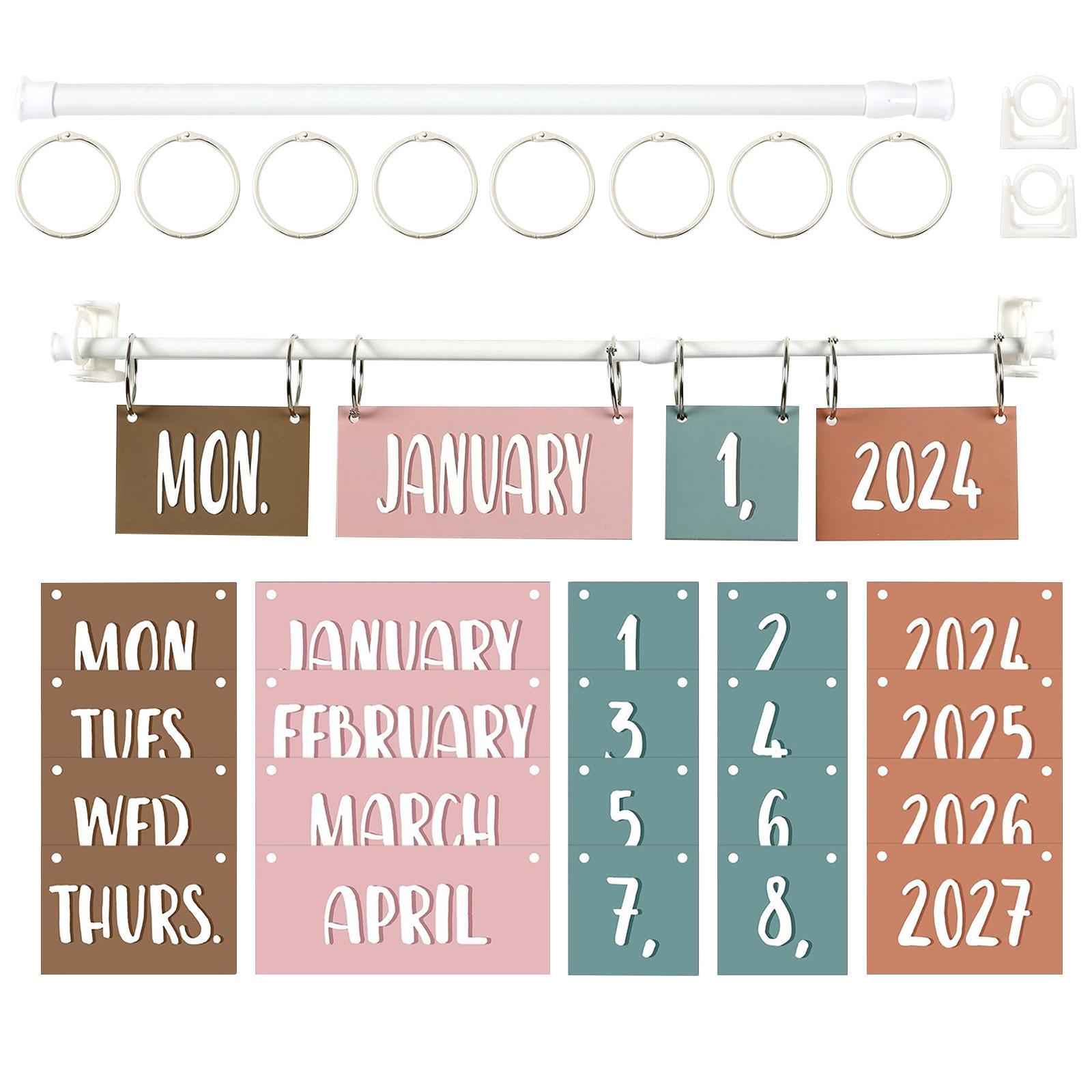 

Украшение для дома в стиле бохо-класса Перекидной календарь Этикетка Бумага Карточка One Size