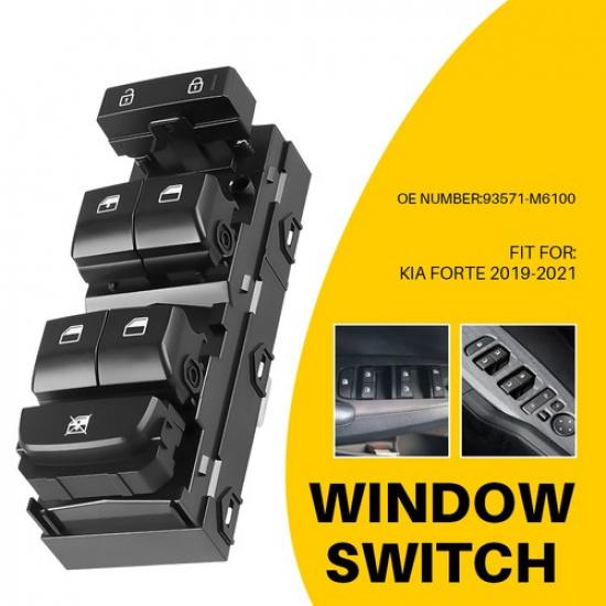 Переключатель стеклоподъемника для Kia Forte 20 93571-M6100 Передняя сторона водителя EXV