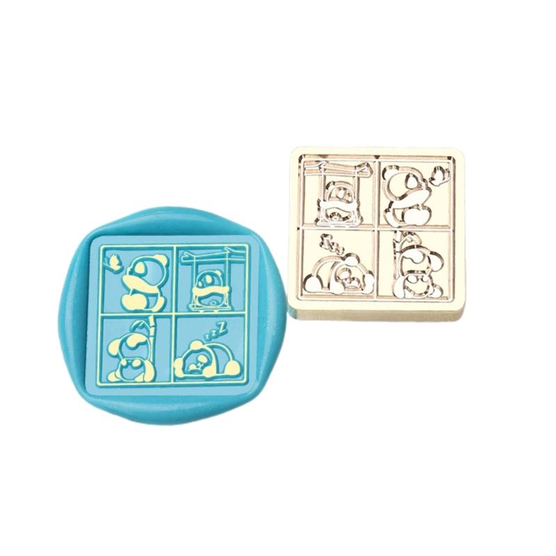 Butterfly Wax Seal Stamp Brass Head Winter Themed Sealing Waxed Stamp for Invitation Card Scrapbooking Decorations