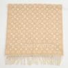 LOUIS VUITTON [Excellent condition/22 year old] M76900 Echarpe Game On Monogram Fringe Scarf beigeUsed