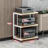 Supporto Moderno Amplificatore Multi-Livello Rack Attrezzatura Audio Mobile Supporto Sistema Audio Speaker Organizer Salvaspazio