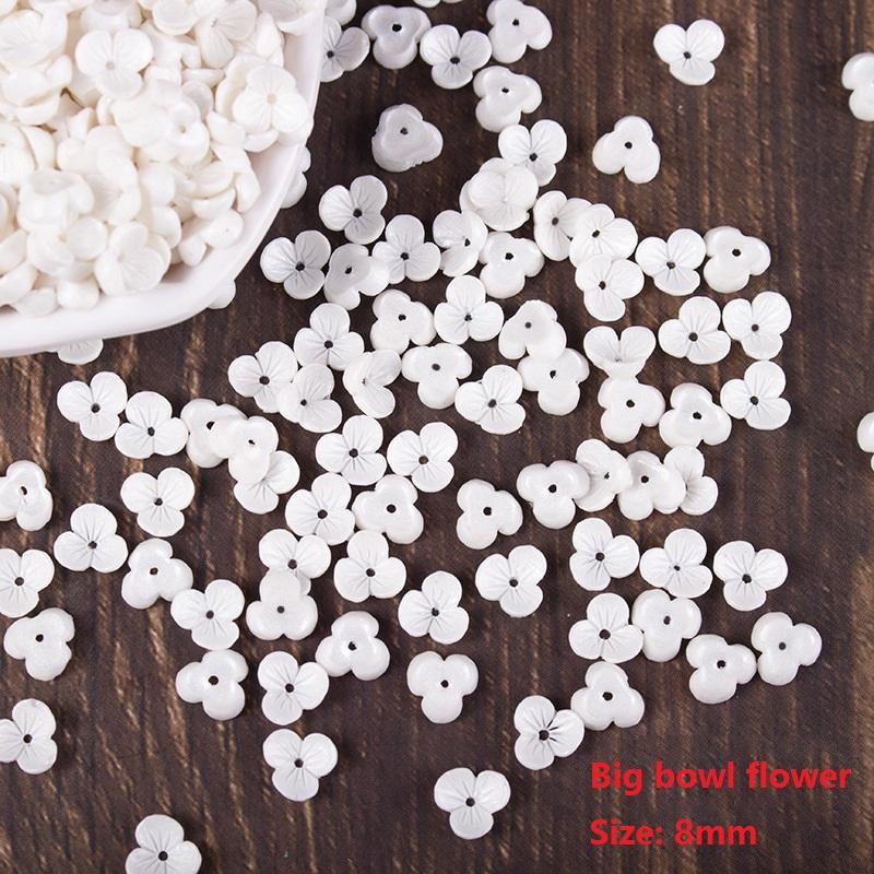 

Товары для вечеринок 50 шт. DIY аксессуары имитация ракушки старинный стиль чаша цветок шпилька шаг перламутровый белый держатель для цветов встряхивание материал Big Bowl Flower белый
