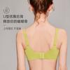Smooth Traceless Soft Support Base Simple Adjustment Underwear Summer Thin Women Gather Big Breasts Show Small Bra