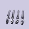 For Kia Rio Rio 5 2012 2013 2014 2015 2016 2017 New Pride New Chrome Car Door Handle Cover Trim Sticker Car Styling Accessories