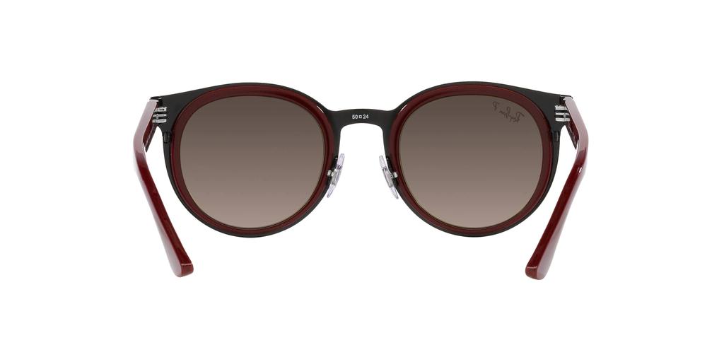 Sunglasses RB3710 BONNIE RED ON BLACK MIR GRAY GRADIENT POLAR Lens 50 [Ray-Ban] Frame/GREY