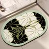 Bathroom Toilet Absorbent Floor Mat Bathroom Door Dirt Resistant Quick Drying Anti Slip Mat