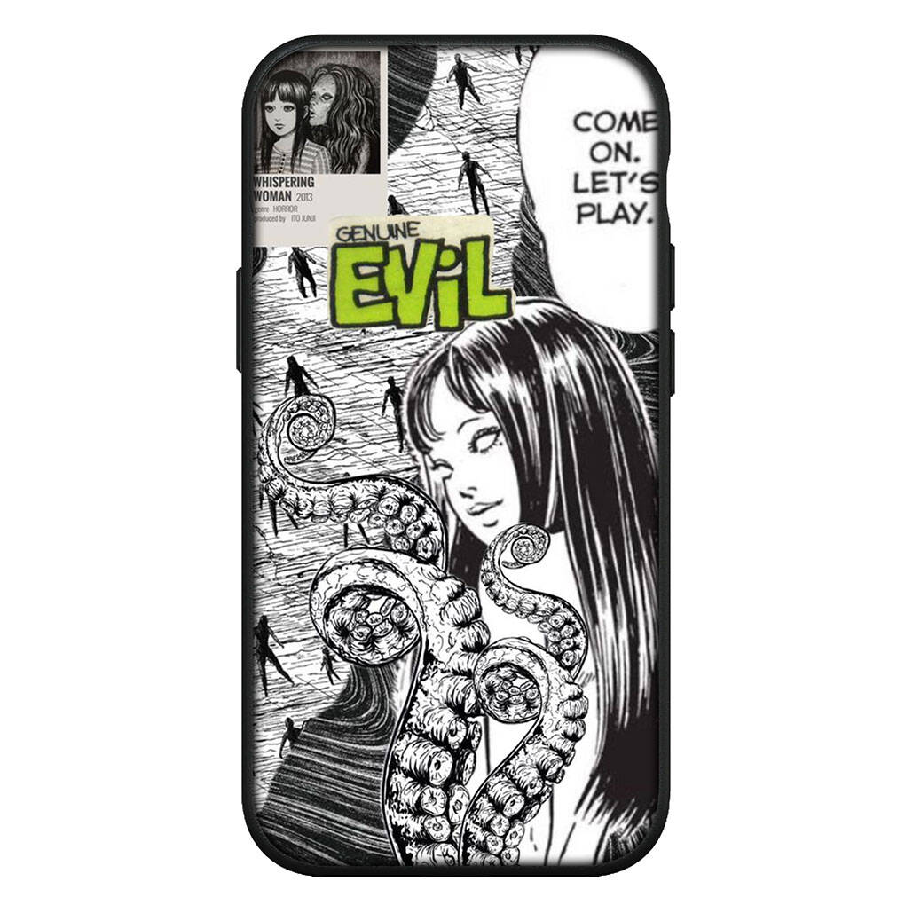 

Чехол для iPhone 17 16 15 Xiaomi Poco Redmi Note 14 13 12 8 Pro Max Samsung Galaxy S25 S24 S23 OPPO Huawei Коллекция Tomie Junji Ito Аниме Чехол для телефона for iPhone 17 Air олений