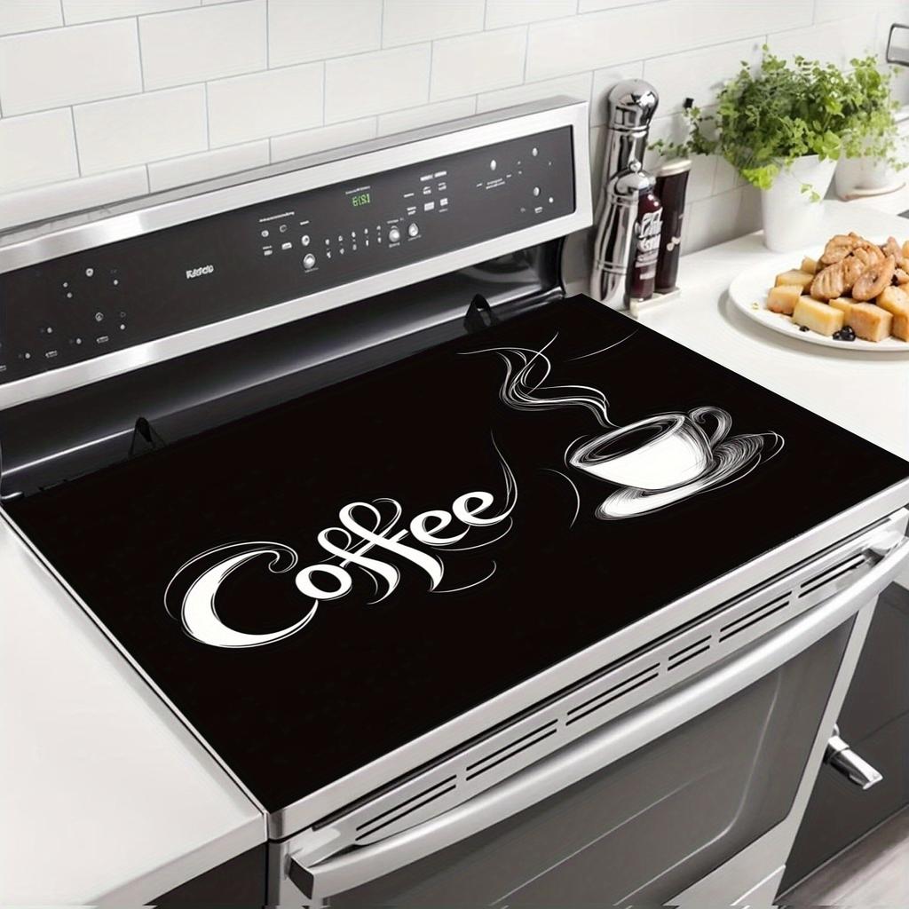 1 ks Gumová sušicí podložka s moderní kávou pro kavárnu, restauraci, kuchyňský koberec, prostírání, odolná diatomová zemina, podložka na stůl, podložka pro domácí mazlíčky, kávové nádobí