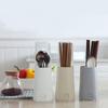 Plastic Chopstick Cage Dustproof Cutlery Storage Box Creative Cutlery Holder  Spoon