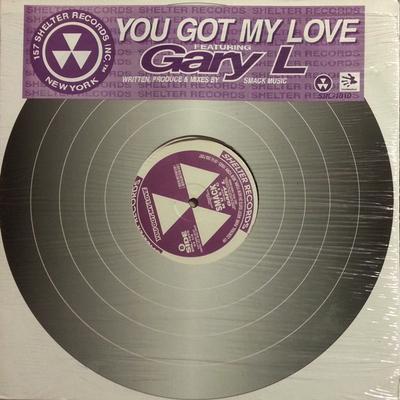 12inch Record GARY LITTLE  You Got My Love SHL1010 Shelter Records 1995 Japan Dance  Electronica Used