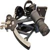 Tamaya Working Black Sextant Solid Brass Ship Celestial Navigation Nautical Sextant Maritime Astrolabe Marine Instrument for Gifting Item