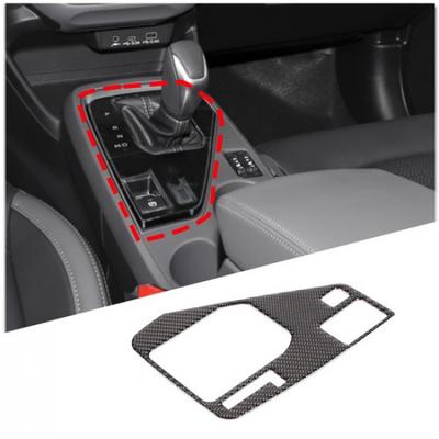 Carbon Fiber Center Console Gear Panel Trim Sticker For Subaru Crosstrek 24+