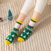 Thickened Christmas Socks Snow Christmas Tree Socks Comfortable Cartoon Hosiery  Children