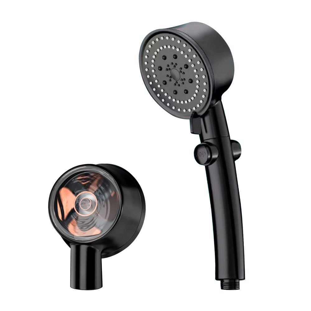 

Shower Head Micro Nano Bubble Spa High Water Pressure Saving Relax Ultra Fine Flow Up to 70% x Hand Stop Button (Stop Function) Comes with