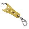 1 Pc/2 Pcs Portable Thread Size Checker Keychain Pendant Metal Bolt And Nut Thread Checker Dual Scale Inch Metric Thread Size Identifier for