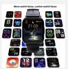 Neue 1,69 Zoll Smart Watch Männer Körpertemperatur Full Touch Smartwatch Frauen Genaue Sauerstoffmonitoruhr 2023 PK P8