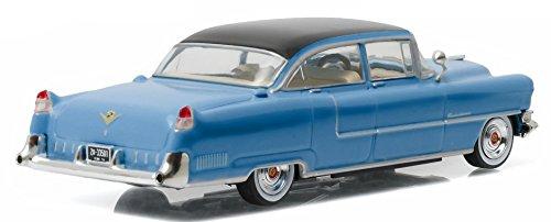 Greenlight 1/43 Scale 1955 Cadillac Fleetwood Series 60 "Blue Cadillac" Featuring Elvis Presley (1935-77)