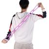 Fitness Elastic Pull Rope Home Gym Multifunctional Yoga Shaping Workout 7 Hole Resistance Band (Purple)