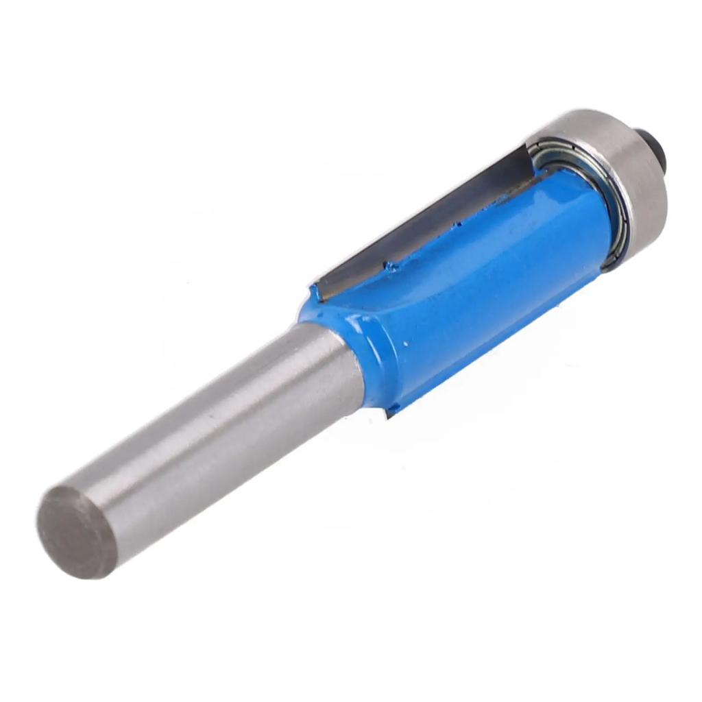 1/4PCS 8MM Shank Double Bearing Flush Trim Bit Router Bit Woodworking Milling Cutter For Wood Bit Face Mill For CNC Woodworking
